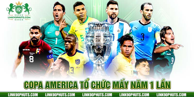 Copa America Tổ Chức Mấy Năm 1 Lần
